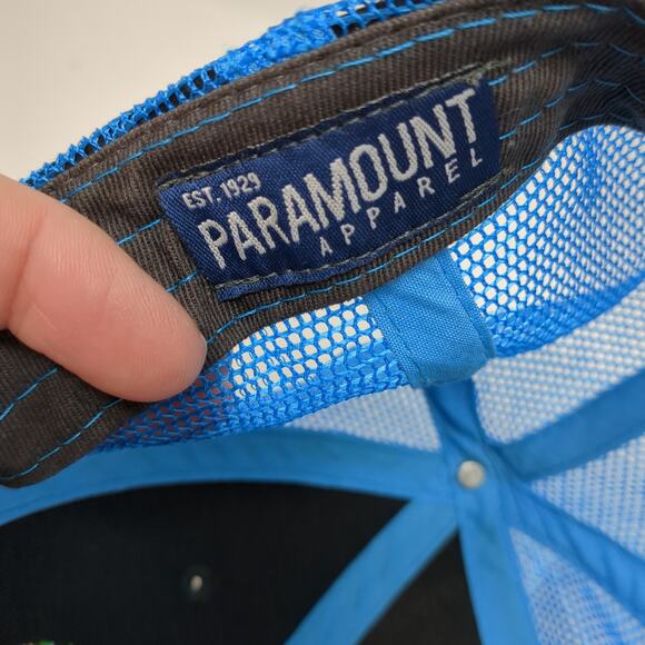 Color Splash Snapback Trucker Hat Multi One Size Mesh Back Paramount Apparel - Picture 10 of 10